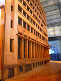 Wooden model of the Metropolitan Water Sewerage and Drainage Board building.