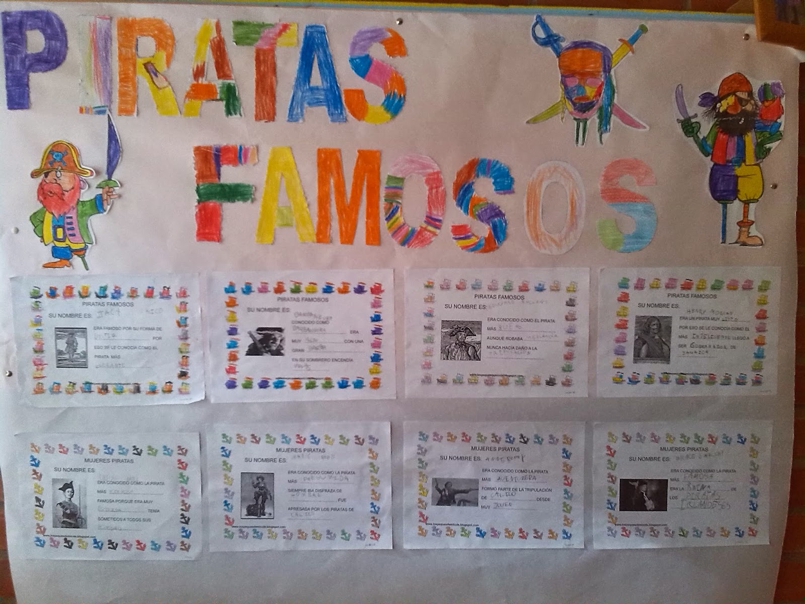 FAMOSOS PIRATAS famosos piratas: