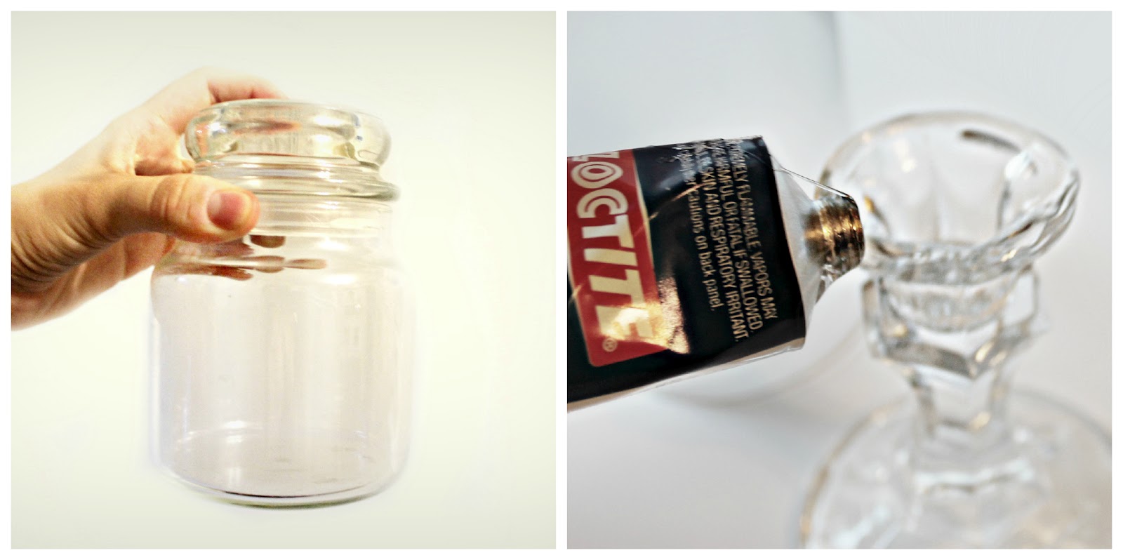 Yankee Candle jar to Candy Jar