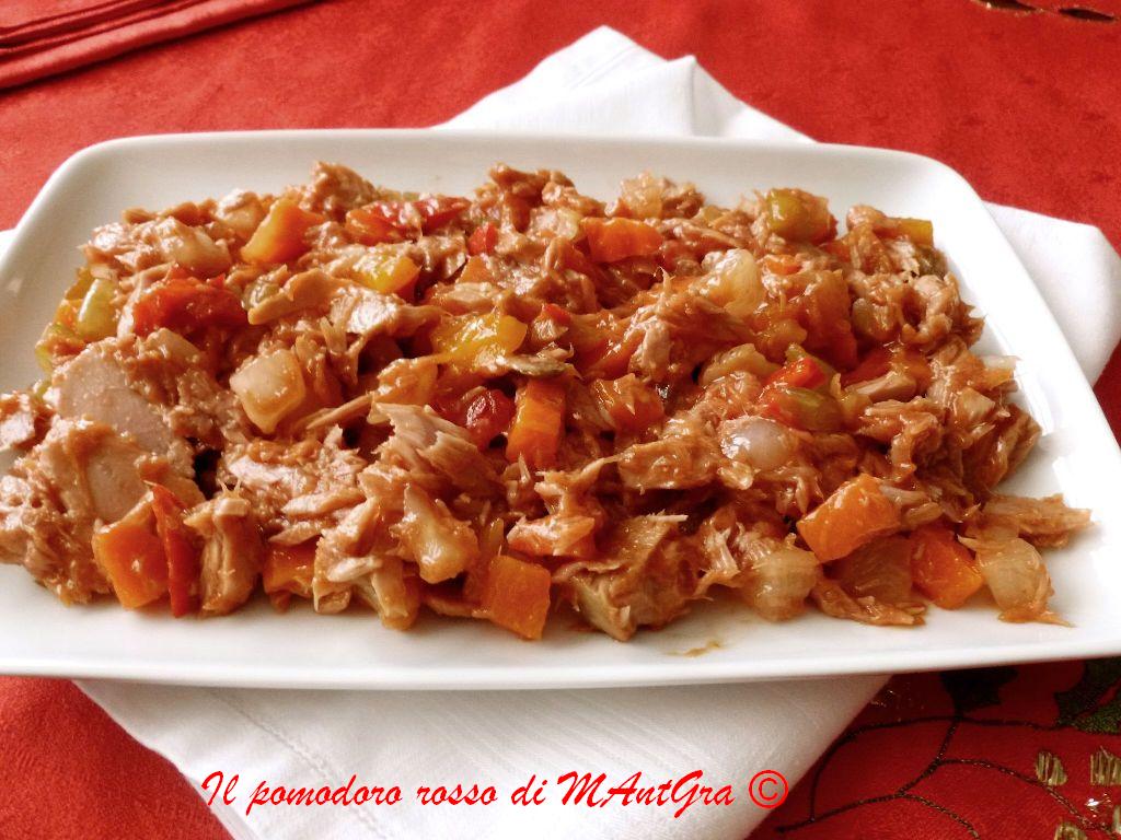 Il Pomodoro Rosso di MAntGra Antipasto Gianduja o giardiniera piemontese