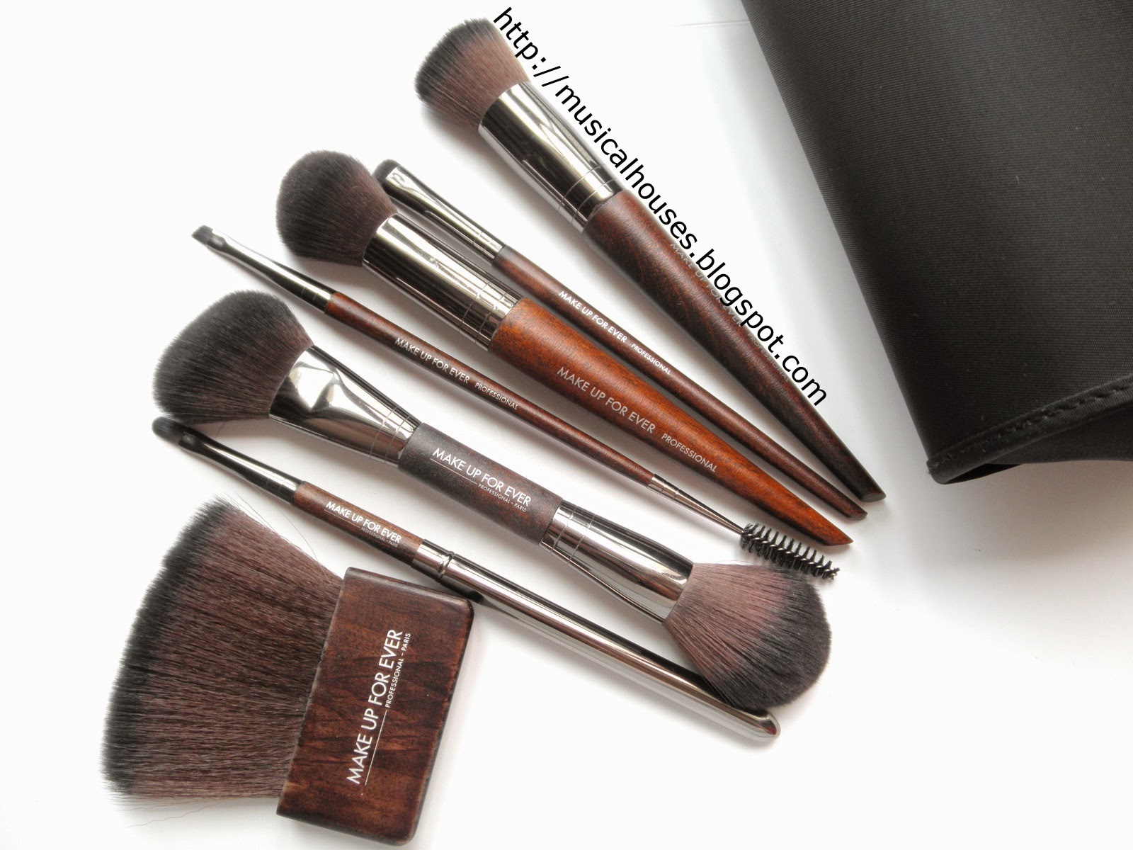 MUFE Artisan Brush Collection Review and Comparisons of Faces and