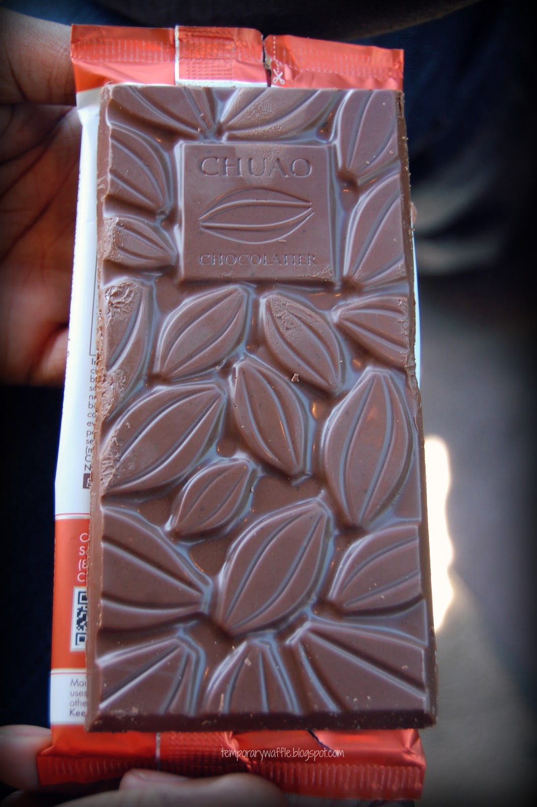 Temporary Waffle Chuao Maple Bacon Candy Bar