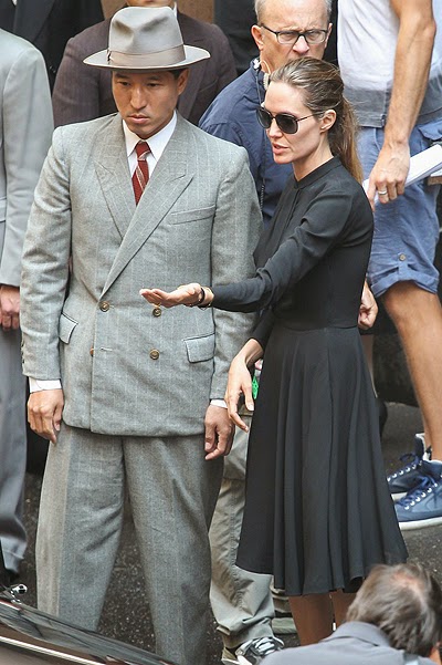 Angelina Jolie filming in Australia