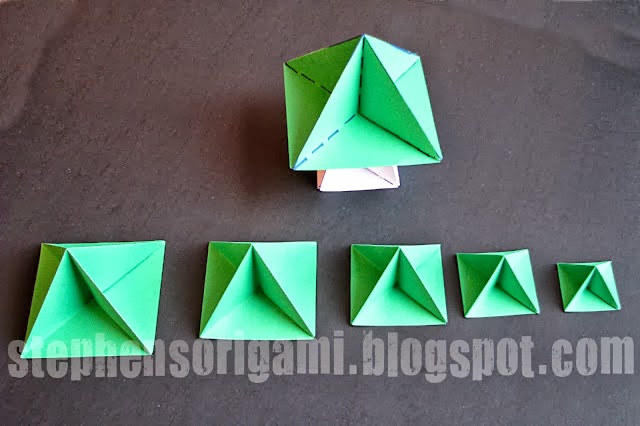 3d origami christmas tree paper origami guide 3d origami christmas tree paper origami guide
