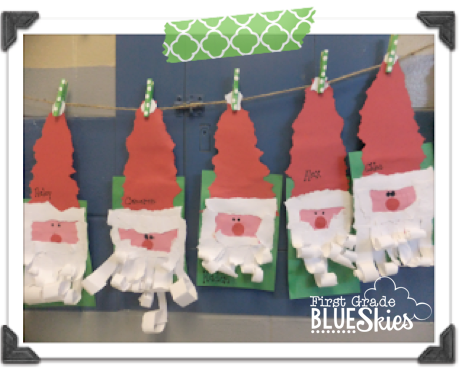 first grade blue skies christmas crafts in the classroom first grade blue skies christmas crafts in the classroom