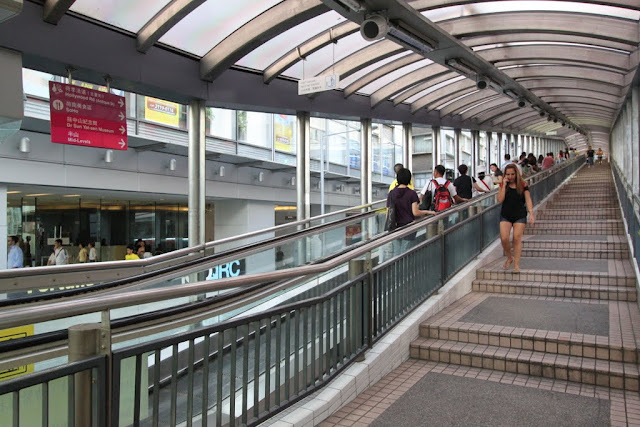Welcome to Soho Central Mid-Levels Escalators, the world's longest outdoor escalator on Hong Kong Island of Hong Kong Welcome to Soho Central Mid-Levels Escalators, the world's longest outdoor escalator on Hong Kong Island of Hong Kong