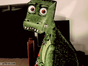 Le cube magique et le T-rex qui vous suit du regard - une illusion d'optique en 3D ! Le cube magique et le T-rex qui vous suit du regard - une illusion d'optique en 3D !