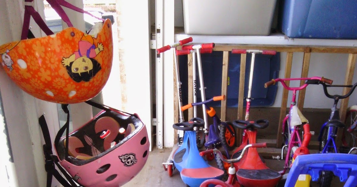 My Home Done My Way Helmet Storage