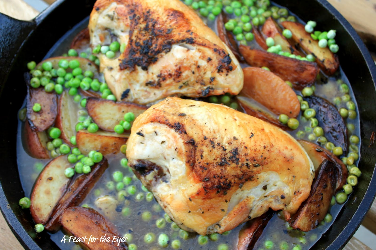 A Feast for the Eyes Chicken Vesuvio a Chicago Classic