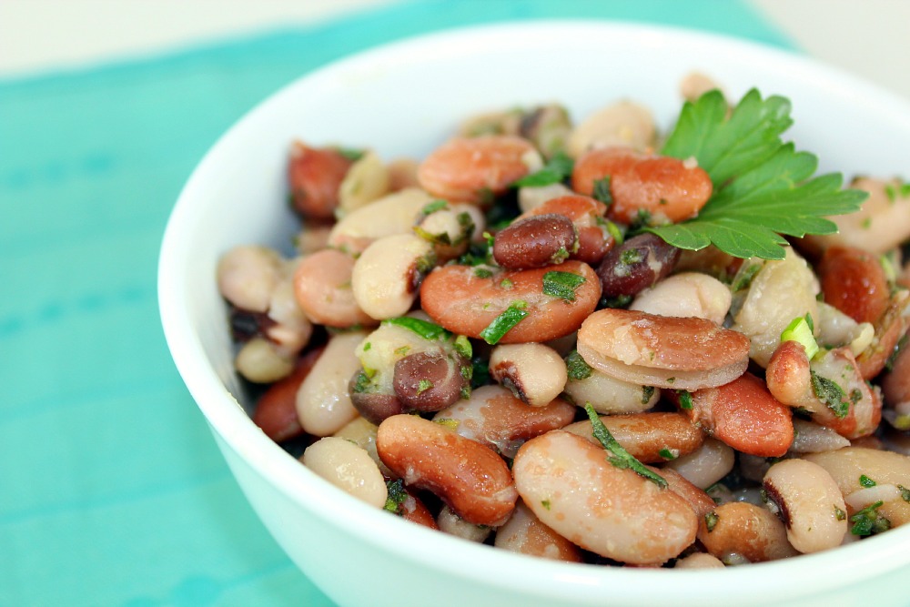 Generation Y Foodie Bean Salad with Fresh Herbs