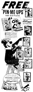 Kellogg’s sponsored ‘Top Cat’. Ad from March 1962.
