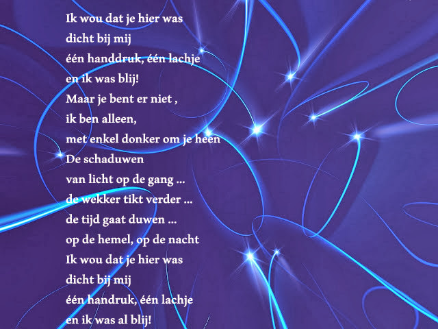 Ik ben zo eenzaam zonder jou!: Ik wou dat je hier was