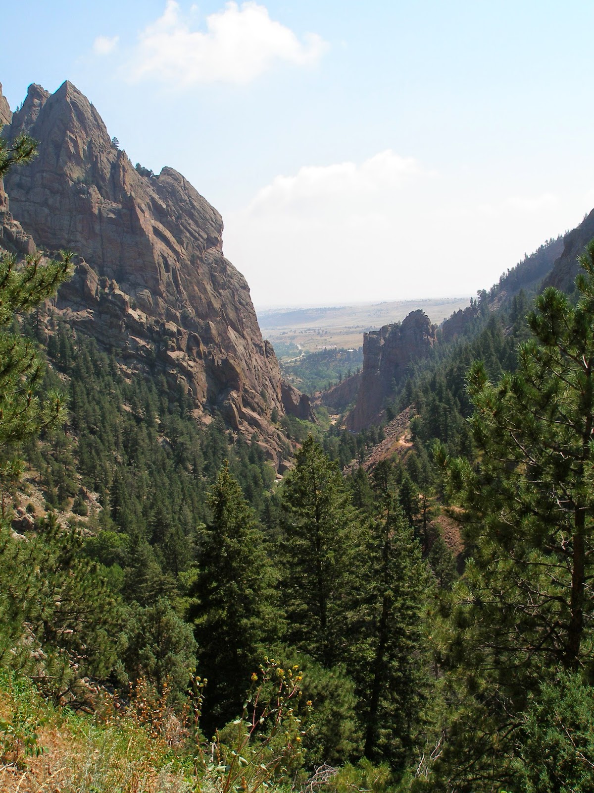 Go Hike Colorado Rattlesnake Gulch Trail, Eldorado Canyon State Park