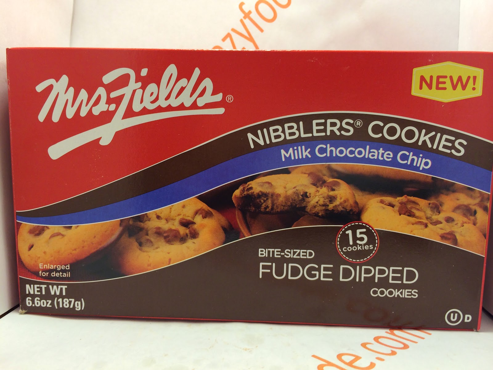 Crazy Food Dude Review Mrs. Fields Milk Chocolate Chip Nibblers Cookies
