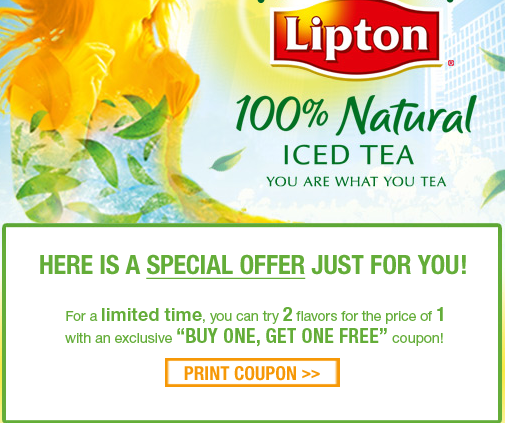 Lipton coupons