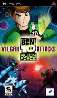 PSP ISO Ben 10 Alien Force Vilgax Attacks FREE DOWNLOAD
