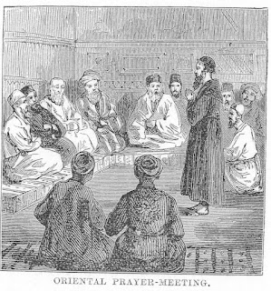 "Oriental Prayer Meeting" - from Lyman Abbot's Commentary on Acts