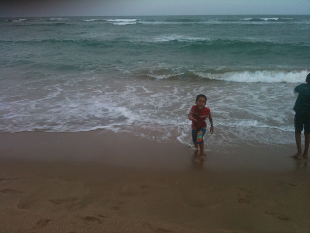 Feet at the Marina Beach