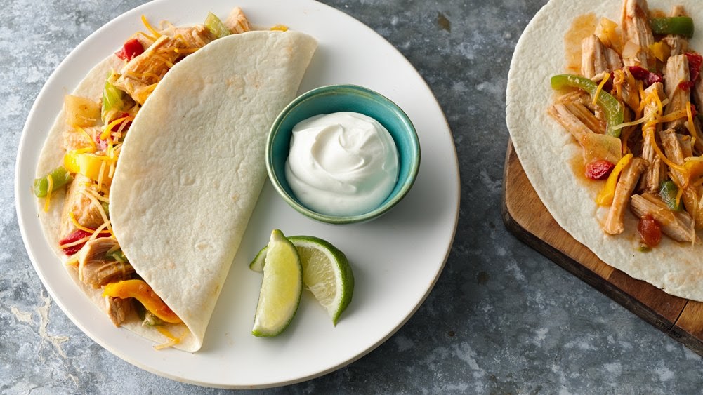 SlowCooker Pulled Pork Fajitas