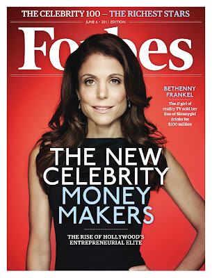 Bethenny Frankel covers the bethenny frankel forbes magazine cover. Bethenny Frankel covers the