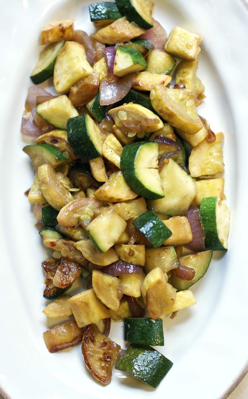 Spicy Asian Zucchini Simple Living and Eating Spicy Asian Zucchini