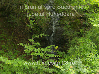 O minicascada in drumul catre satul Sacaramb O minicascada in drumul catre satul Sacaramb