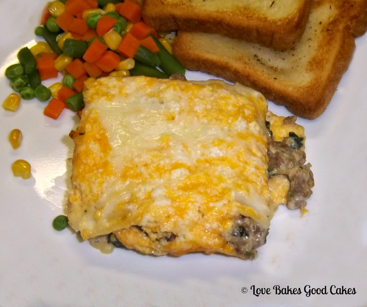 Italian Sausage Spinach Alfredo Lasagna Love Bakes Good Cakes