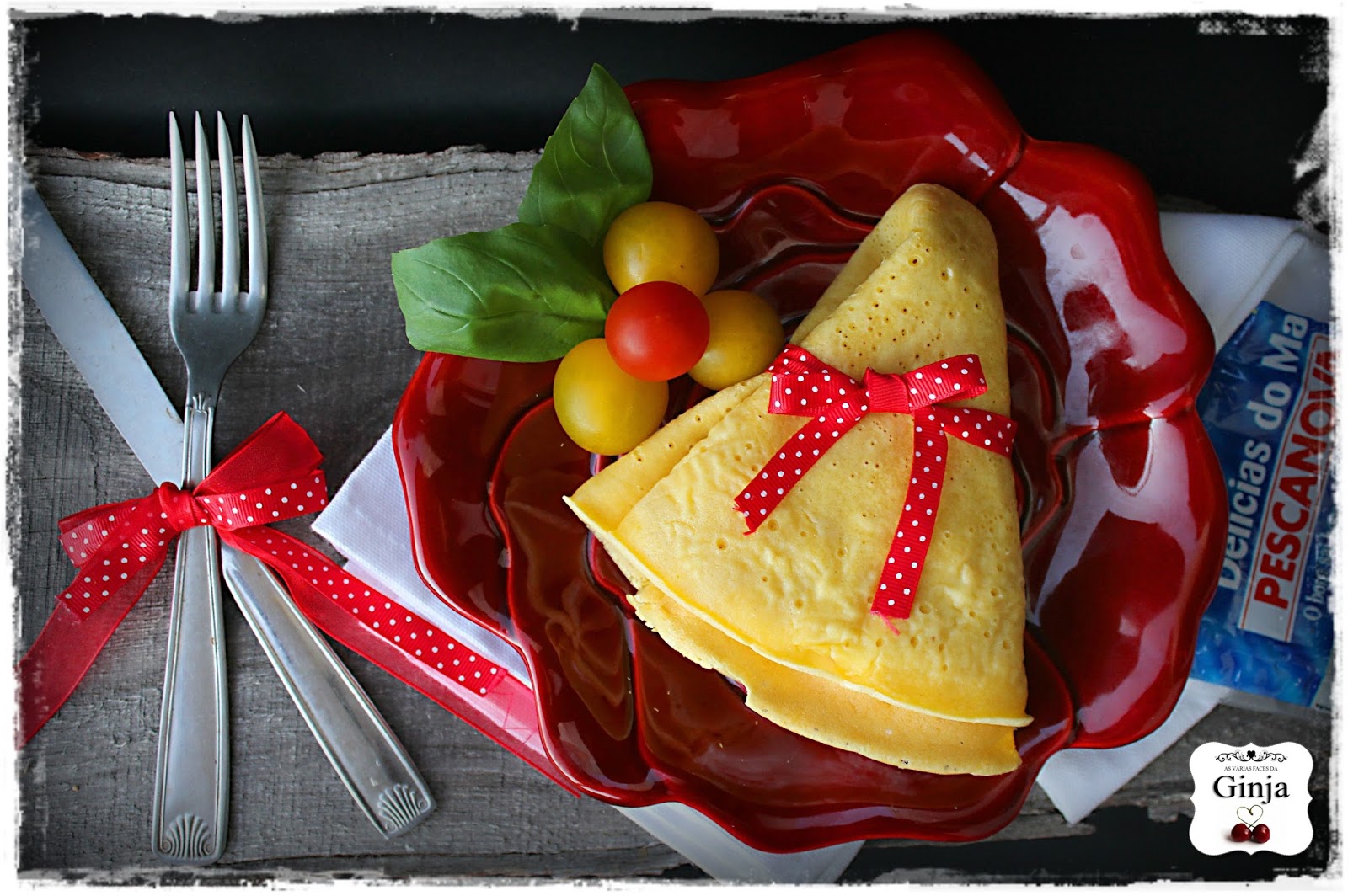 As várias faces da Ginja Crepes com recheio de delícias do mar