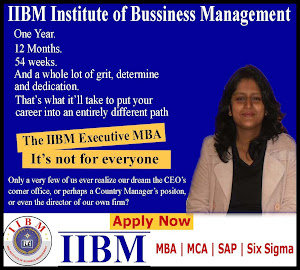 MBA,MCA Admission is Open - 2011 in IIBM