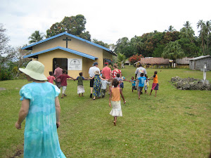 Going to church on Tangoa