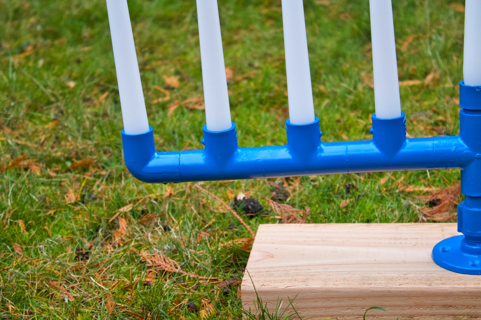 Sowdering About Day 29 PVC Pipe Menorah