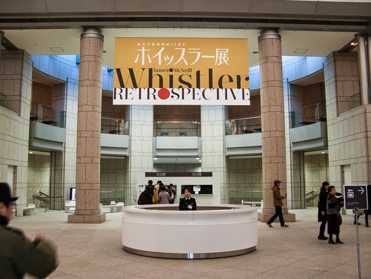 Whistler Retrospective at the Yokohama Museum of Art, Japan. Whistler Retrospective at the Yokohama Museum of Art, Yokohama.
