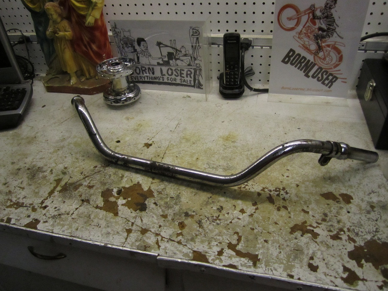 Civil War Sissy Bar // Harley Handlebars