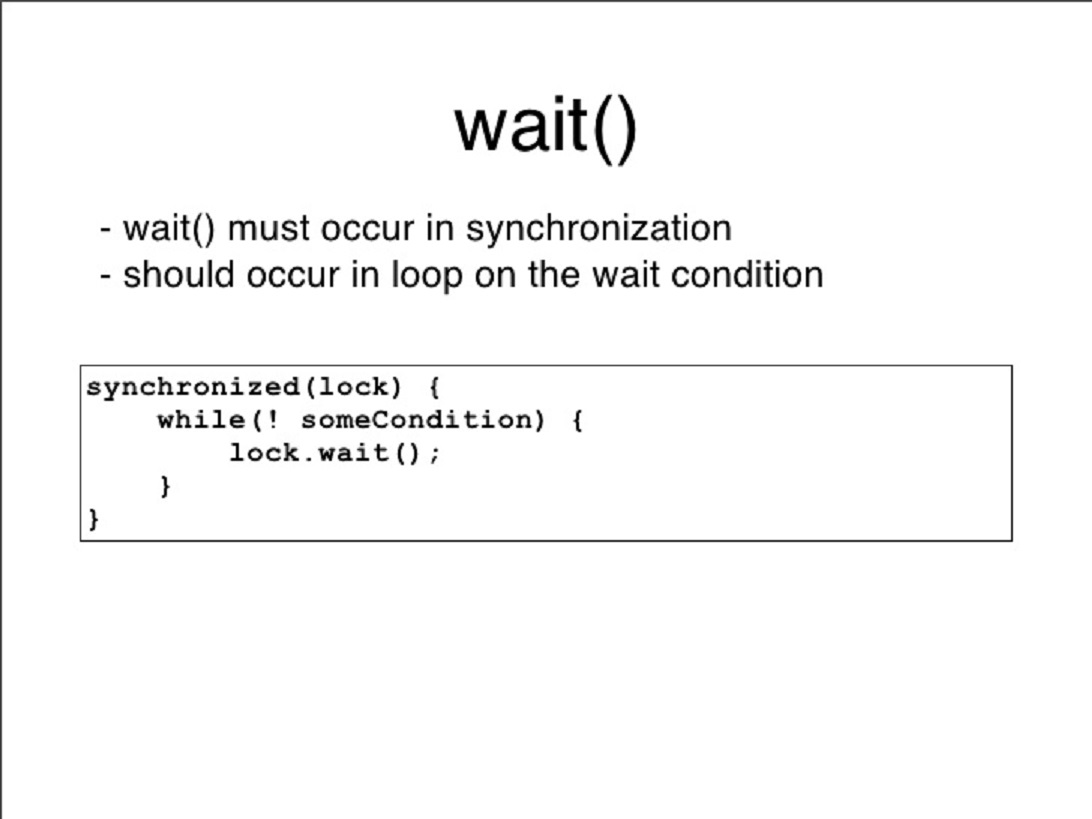 How to use wait, notify and notifyAll in Java Producer Consumer Example