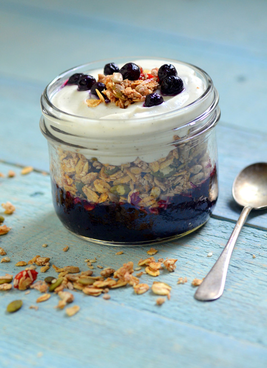 Granola parfaits The Witch in the Kitchen