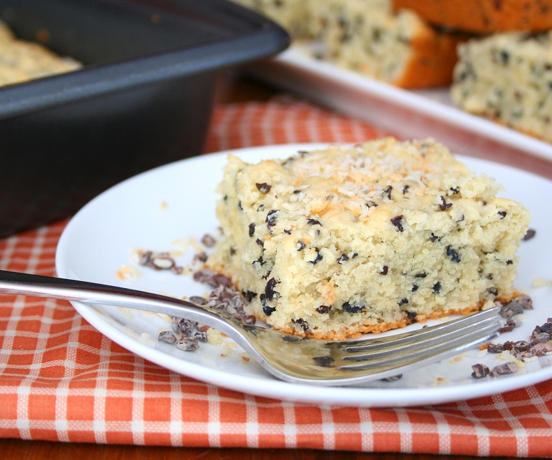 Coconut Cacao Nib Breakfast Bars (Low Carb and Gluten Free) All Day I