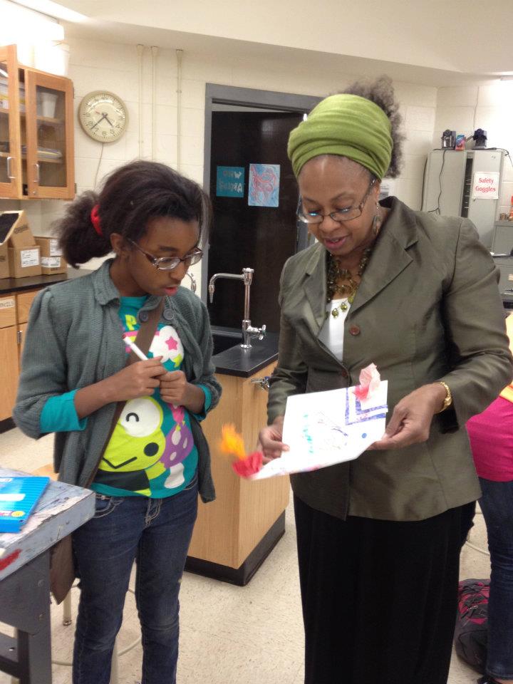 Making Art Touching Lives Last Days at Argyle Middle School