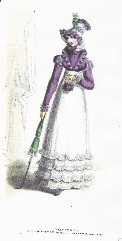 MAY 1820 EXPLANATION OF THE PRINTS OF FASHION FRENCH No 1 Ball Dress