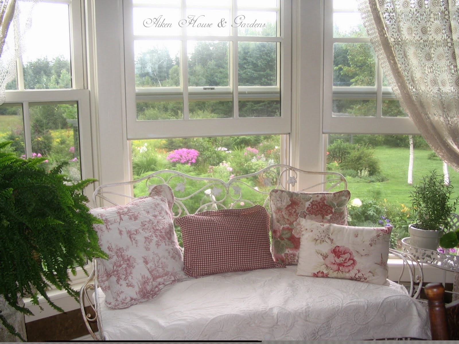 Aiken House & Gardens One Bay Window Several Looks