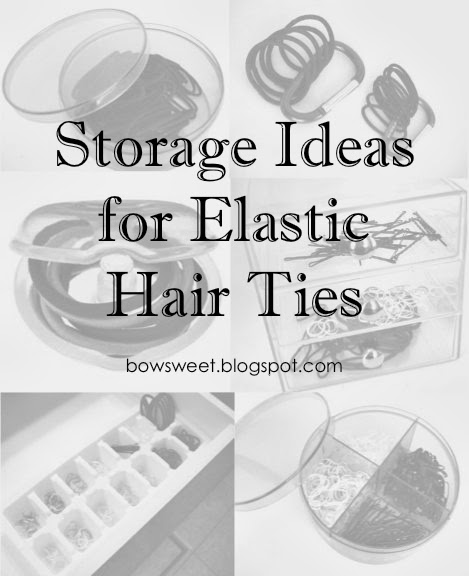 Bowsweet Tuesday Tips Storage Ideas For Elastic Hair Ties