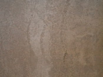 Finger marks in wall finger-marks