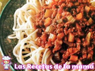 Receta De Espaguetis Al Ragú
