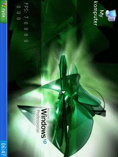 menjadikan tampilan hp menjadi windows xp