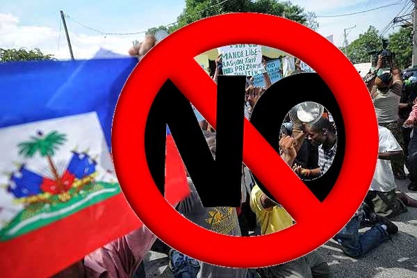 Un "No" para Haití o a la OEA si se pide ayuda para elecciones 