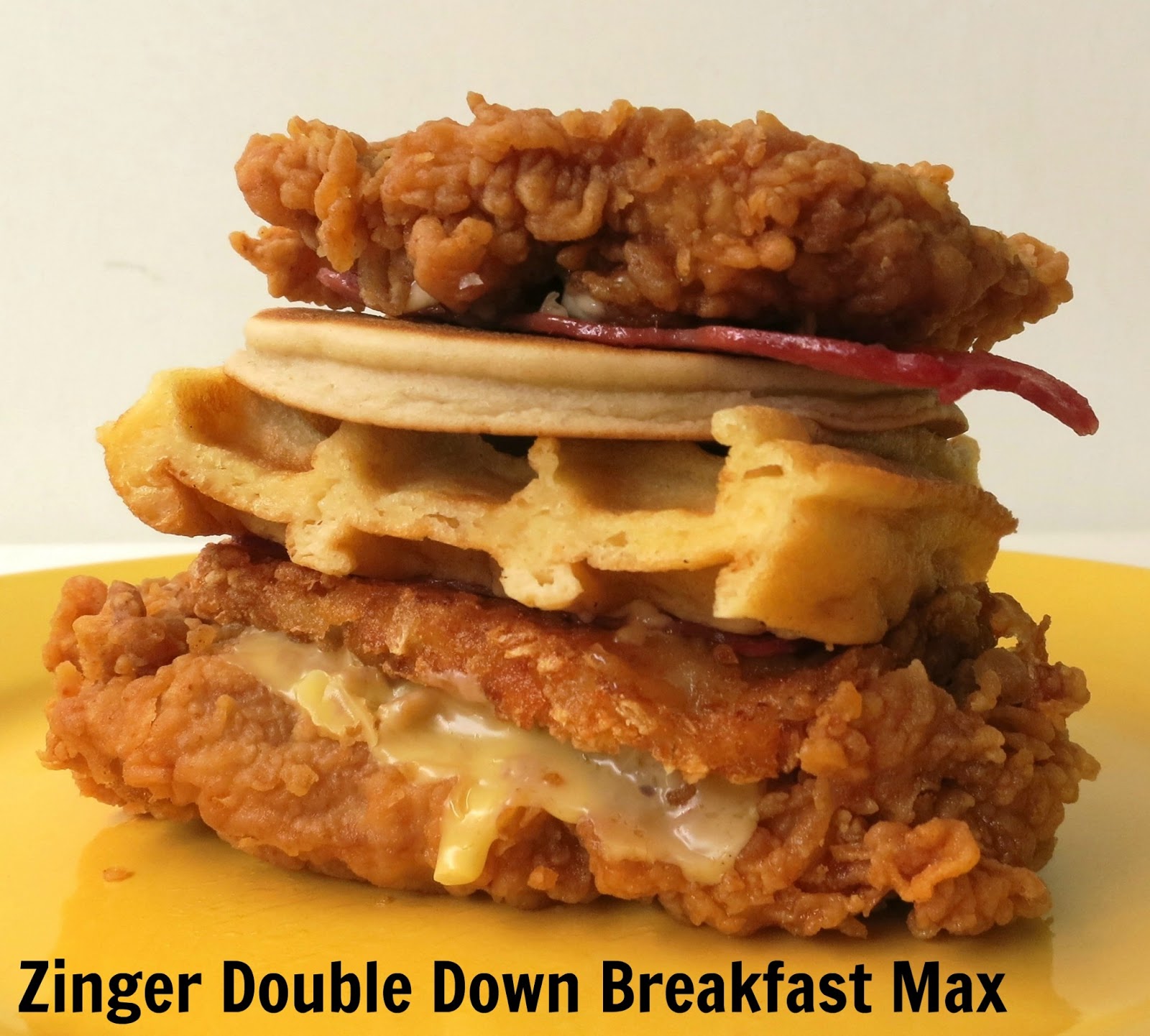S M Ong How 'Max' is the new KFC Zinger Double Down Max?