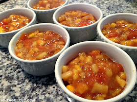 Persimmon, Pear, and Mango Crumble on Diane's Vintage Zest!  #recipe #healthy #fruit