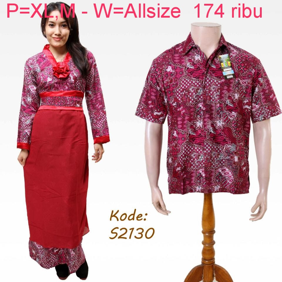Baju Batik Pasangan Modern Model Trendy Model Baju Batik baju batik pasangan modern model trendy model baju batik
