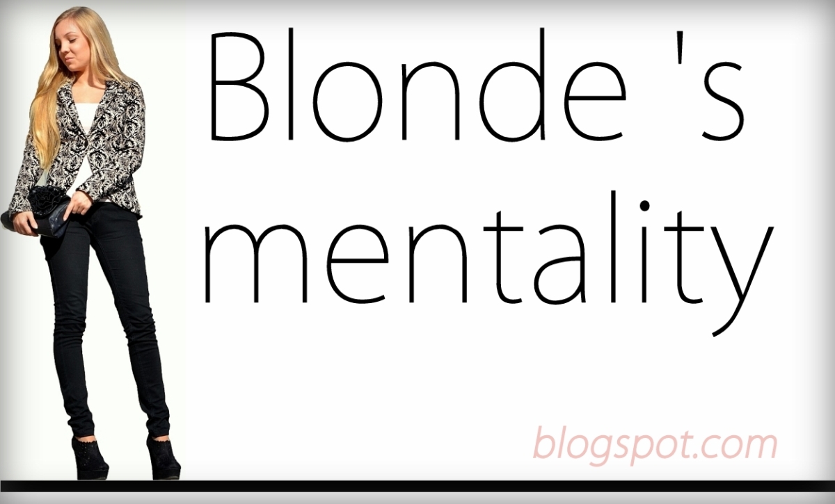 Blonde's mentality