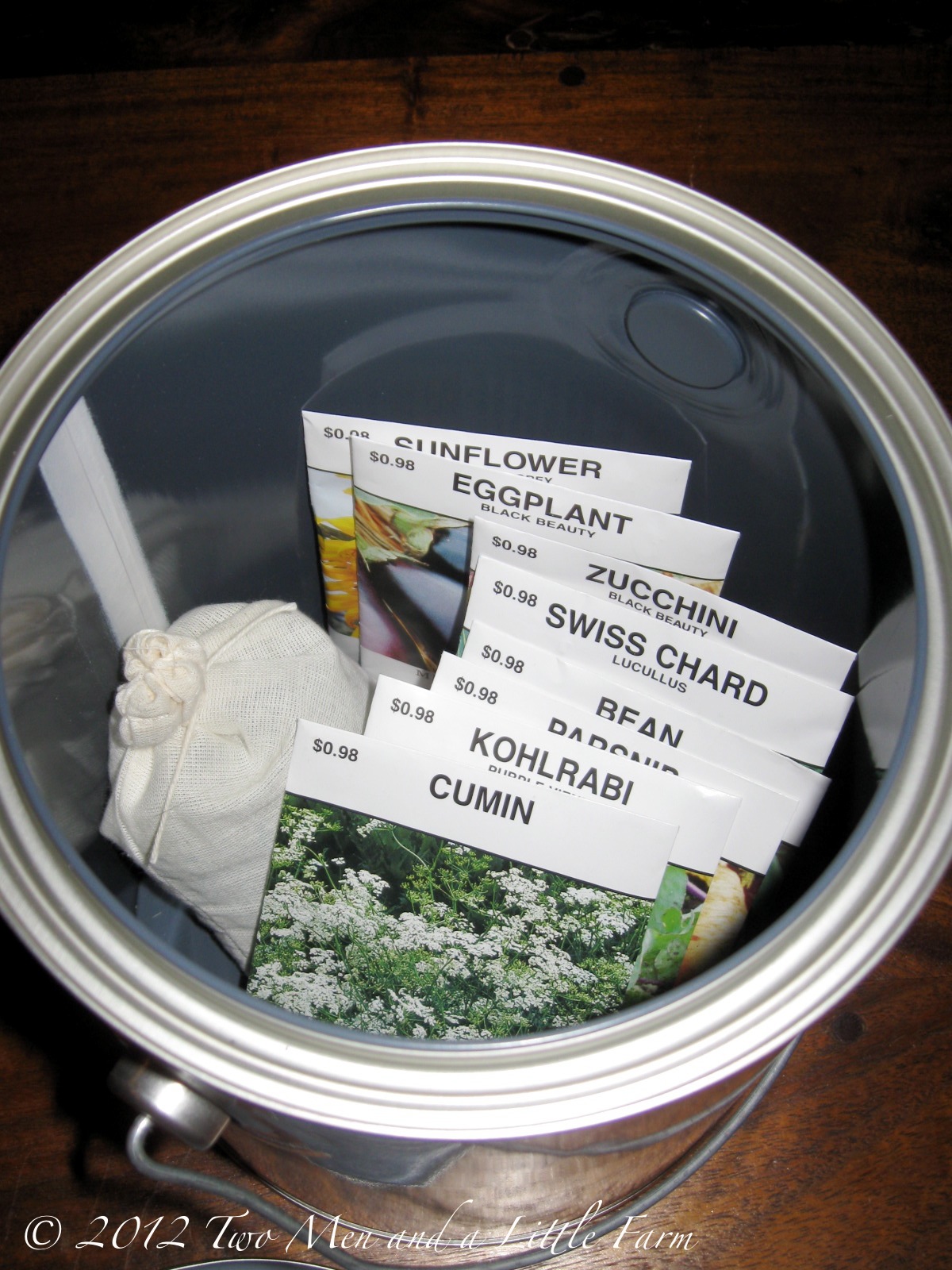 Two Men and a Little Farm LONG TERM SEED STORAGE VAULT SOLUTION, DIY