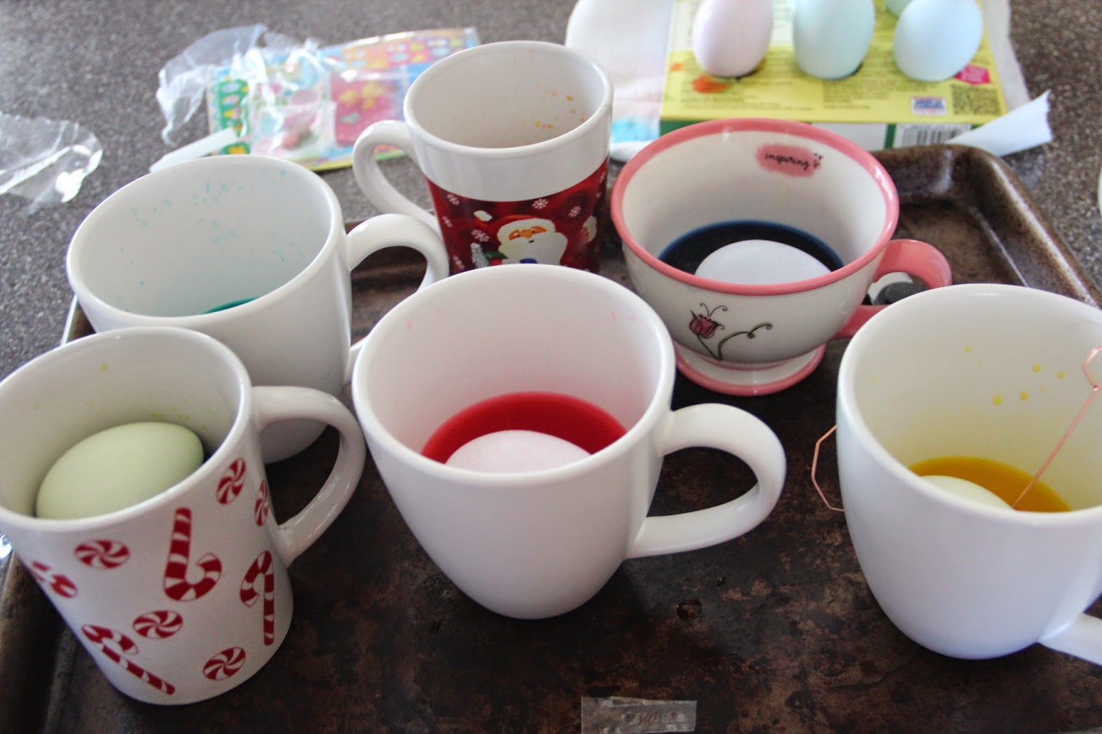 Create. Cook. Teach. Fake Dyed Easter Eggs